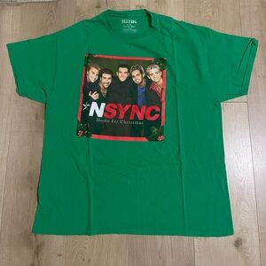 Green NSYNC Graphic T-Shirt